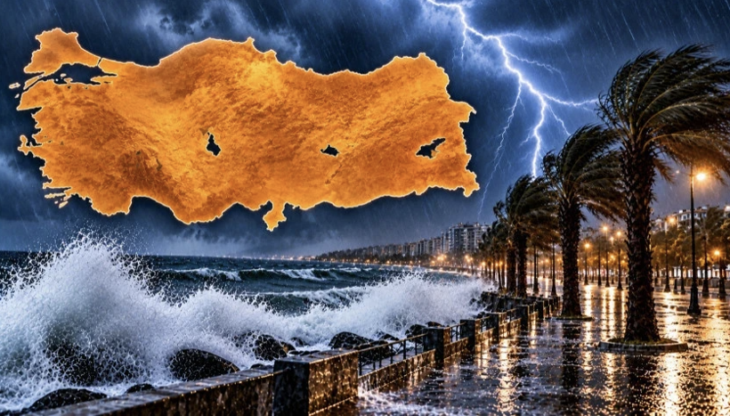 Sel ve hortum alarmı! Bakanlıktan 5 ile uyarı, iki ilde alarm seviyesine dikkat! - Resim: 1