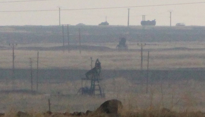 Rus askeri polisinden petrol kuyuları çevresinde devriye - Resim: 3