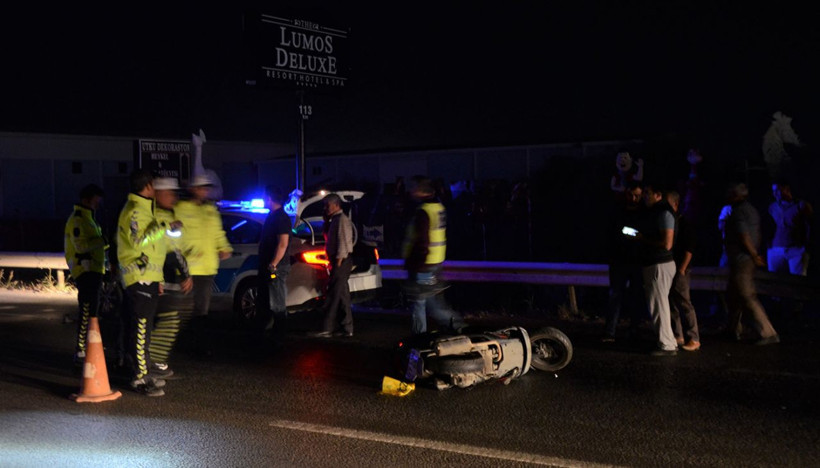 Antalya'da aracın çarptığı motosiklet sürücüsü öldü - Resim: 1