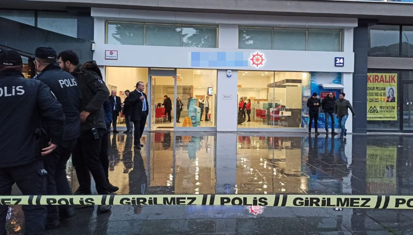 Bursa'da silahlı banka soygunu - Resim: 1