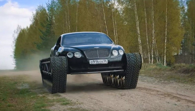 Rus yapımı dünyanın en lüks tankı: Ultratank Bentley Continental GT - Resim: 1