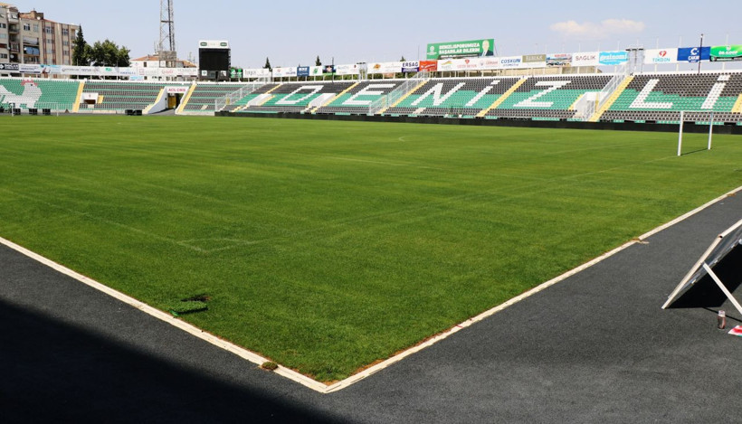 Denizli Atatürk Stadı Galatasaray maçına hazır - Resim: 2