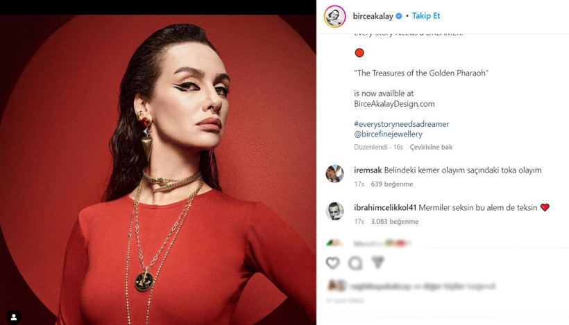 Birce Akalay'ın yeni imajı sosyal medyayı salladı! İbrahim Çelikkol’dan flaş yorum: "Mermiler seksin..." - Resim: 10