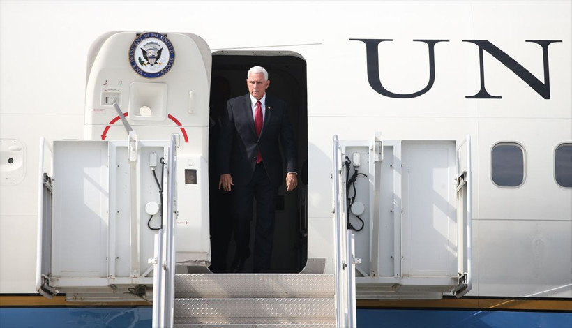 Türkiye'ye gelen Mike Pence'in yüz ifadesi dikkatlerden kaçmadı - Resim: 2