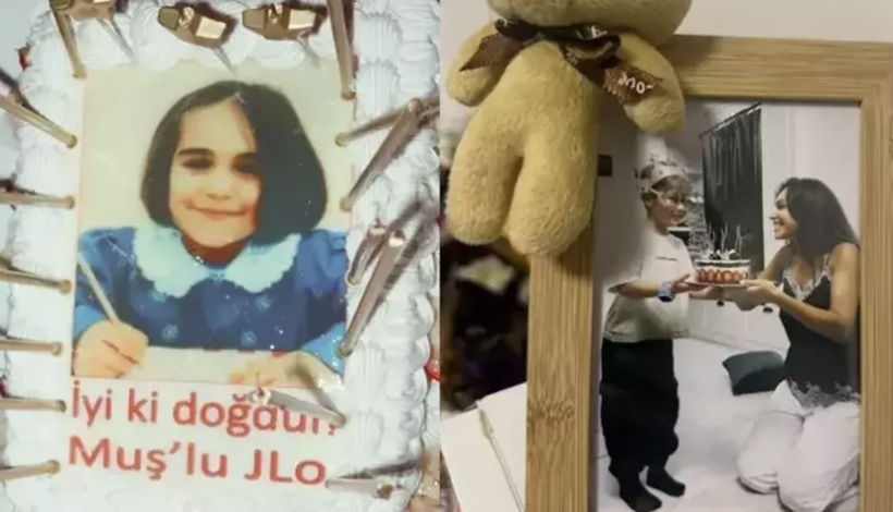 Sahra Şaş kutlamalara doymadı! Güzel oyuncunun pastasındaki not ise olay - Resim: 4