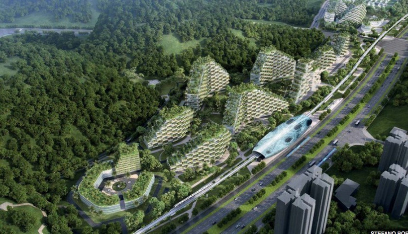 Çin ilk orman kentini inşaya hazır inanılmaz fotoğraflar - Resim: 4