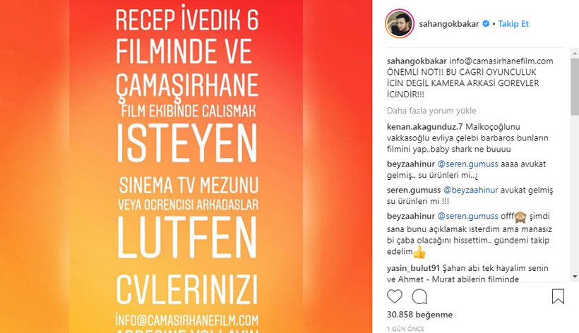 Şahan Gökbakar Recep İvedik için iş ilanı verdi - Resim: 3