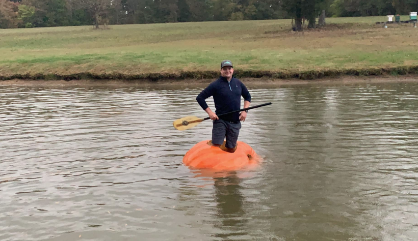 Yetiştirdiği 413 kiloluk balkabağını ne olarak kullandığına bakın - Resim: 2