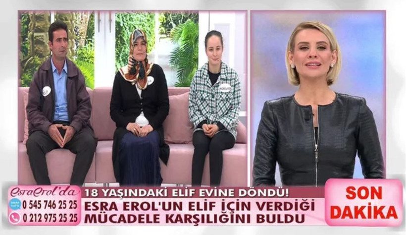 ATV Esra Erol'un azarladığı için tepki topladığı 18 yaşındaki Elif Yıldırım ailesine döndü - Resim: 4