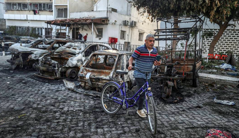 Gün ağardı İsrail'in hastane katliamının yeni görüntüleri kan dondurdu! - Resim: 4