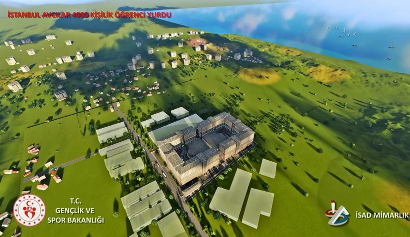 Küçükçekmece Gölü kenarına İstanbul'un en büyük öğrenci yurdu yapılacak - Resim: 1