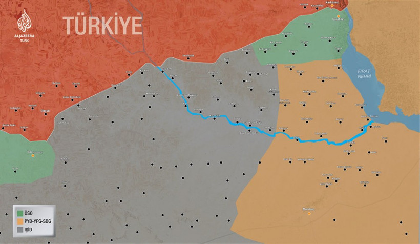 Fırat Kalkanı haritası 1 aylık değişime bakın! - Resim: 4