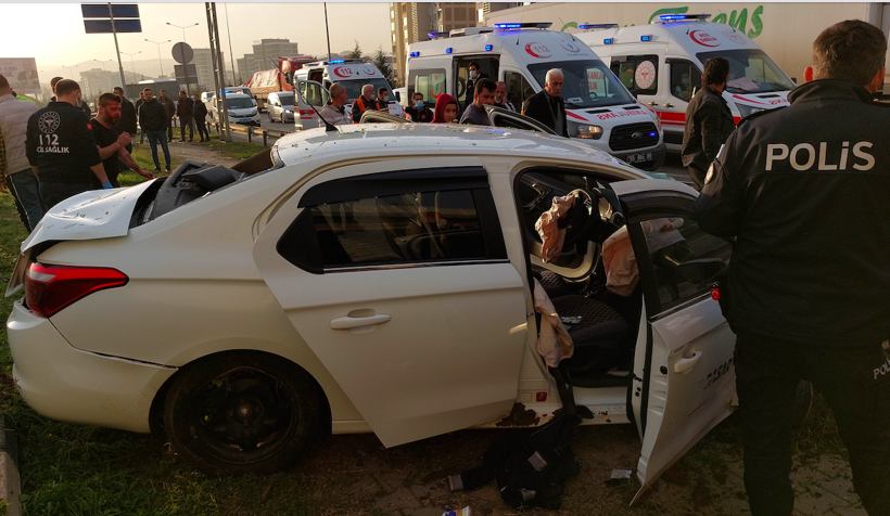 Samsun'da kazada kanlar içinde kaldı ayakkabım çamurlu diye ambulansa binmedi - Resim: 3