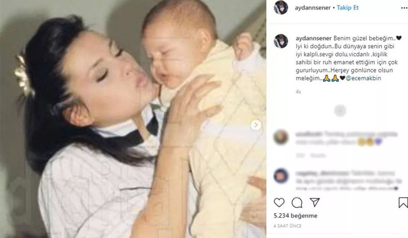 Yıllara meydan okuyan Aydan Şener'den kızı Ecem'e duygusal mesaj - Resim: 2
