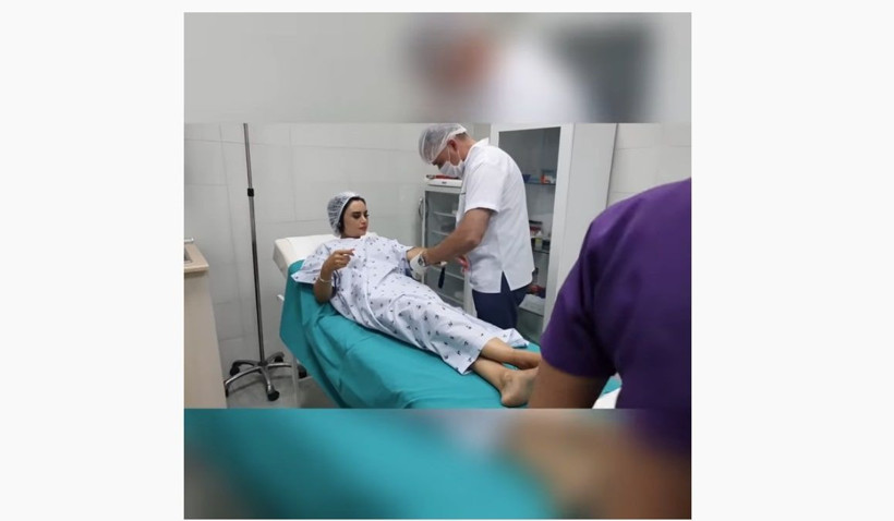 Eski gelin adayı Naz Mila sansürsüz kalça estetiğini yayımladı şoke etti - Resim: 2