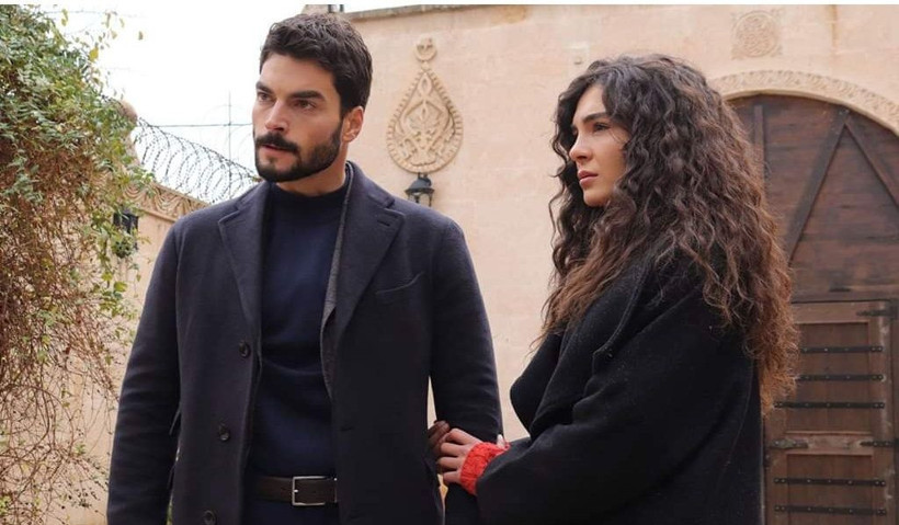 ATV'nin Hercai setinde başrol Akın Akınözü yardımcı yönetmenin üzerine yürüdü - Resim: 3