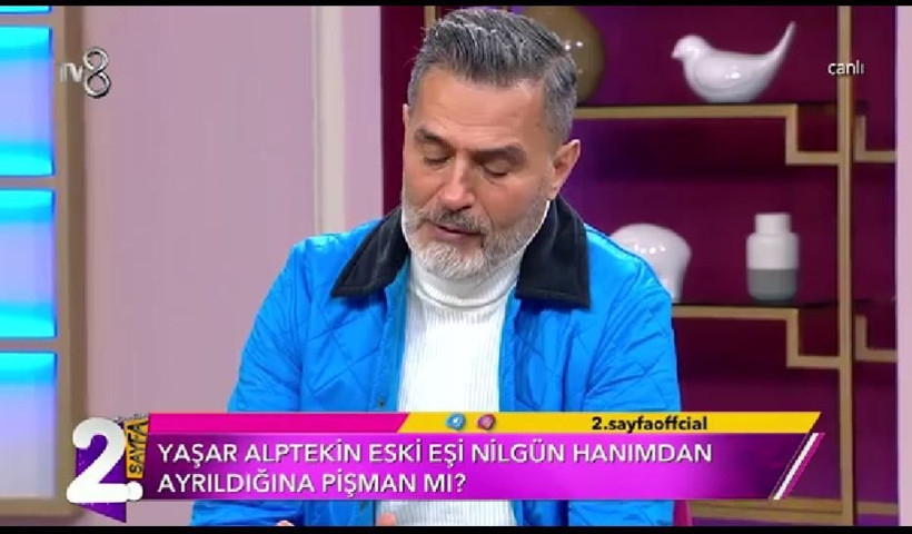 TV8 2. Sayfa'da 'lambada kralı' Yaşar Alptekin eşi Nilgün Altınyay için ağladı Cenaze ve vasiyet itirafı - Resim: 2