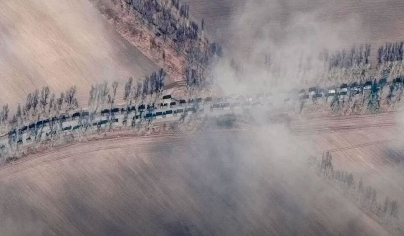 Putin'in 64 kilometrelik 'Yıkım Ordusu' yolda kaldı! Benzinleri ve yiyecekleri bitti iddiası olay - Resim: 1