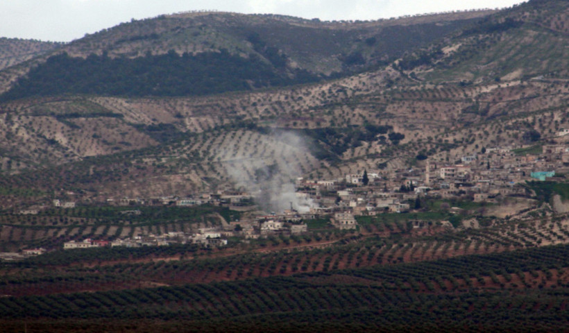 Afrin'de terör mevzileri bombalanıyor - Resim: 17