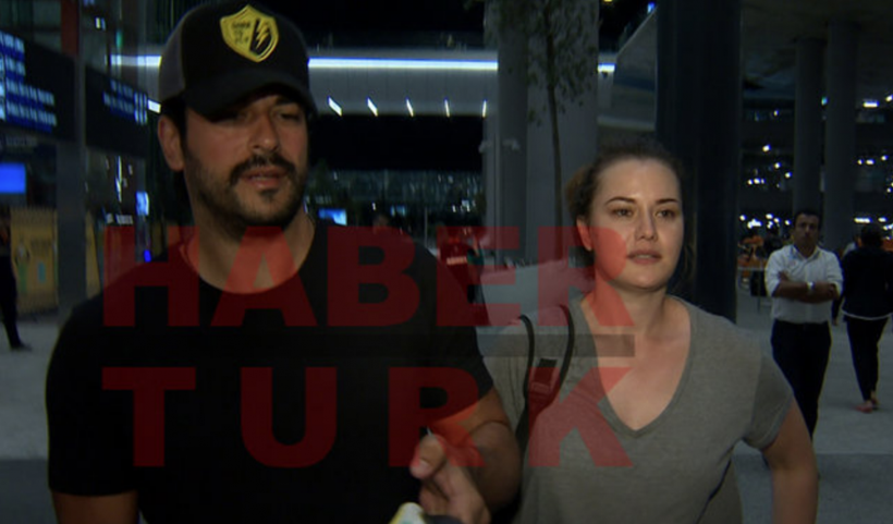 Fahriye Evcen'in son hali herkesi şaşırttı! Burak Özçivit ve Karan bebekle görüntülendi - Resim: 3