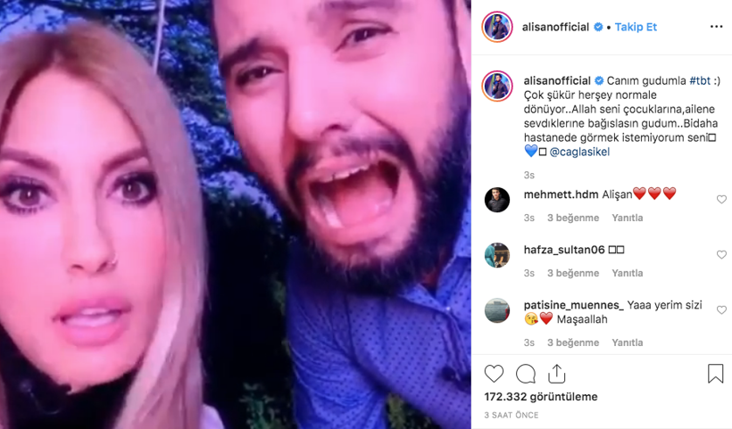Çağla Şıkel gelişmesini Alişan duyurdu sağlık durumu hakkında son açıklama geldi - Resim: 2
