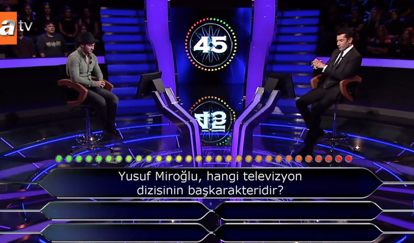 Kenan İmirzalıoğlu tüyo verdi Kim Milyoner Olmak İster'de şaşırtan soru - Resim: 1
