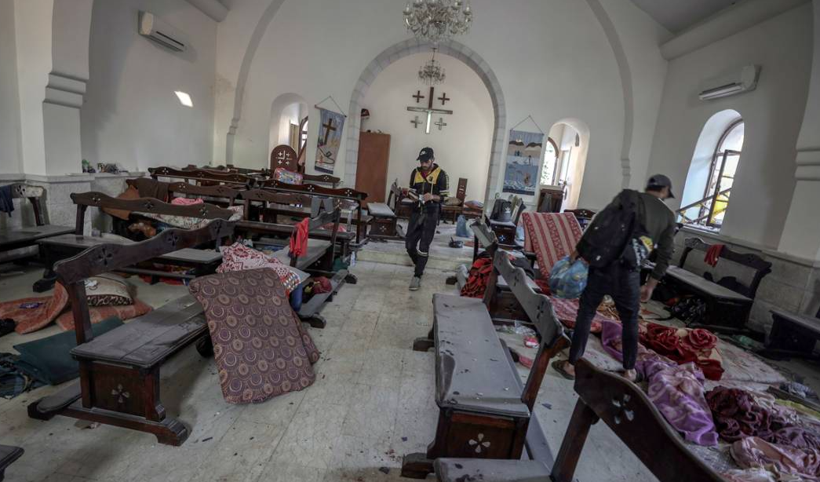 Gün ağardı İsrail'in hastane katliamının yeni görüntüleri kan dondurdu! - Resim: 1