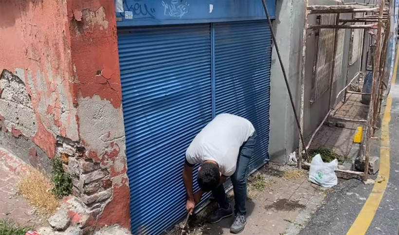 11 yıl garajda yattı 17.500 km'de 2000 model Honda Civic 1.4 iS tek marşta çalıştı - Resim: 1