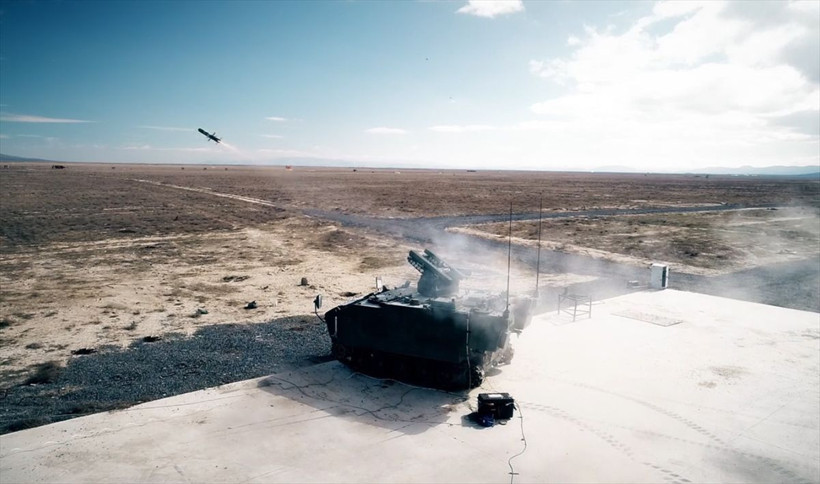 FNSS Kaplan OMTAS füzesiyle yapılan ilk atışta hedefi vurdu - Resim: 3