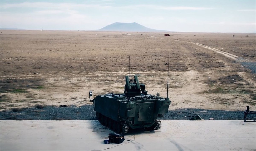 FNSS Kaplan OMTAS füzesiyle yapılan ilk atışta hedefi vurdu - Resim: 1