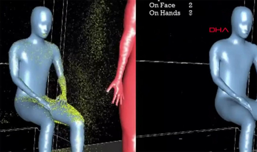 Bilim insanları koronavirüsün metroda nasıl yayıldığını canlandırdı - Resim: 4