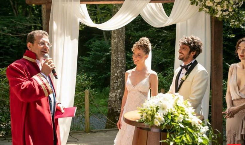 'Mucize Doktor Ali' evlendi! Taner Ölmez ve Ece Çeşmioğlu düğününden ilk görüntüler... - Resim: 3