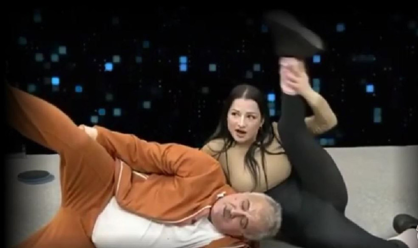 FLASH TV Haberin Kralı canlı yayında Faik Öztürk'ün pilatesle imtihanı... Şekilden şekle girdi - Resim: 2