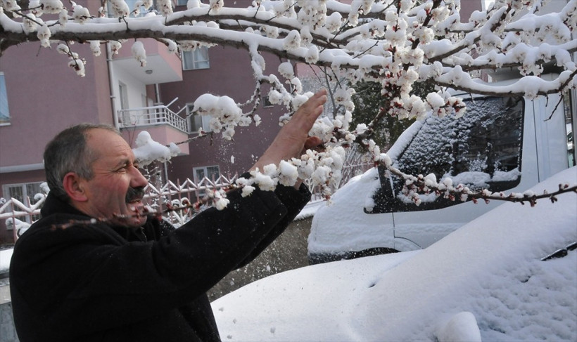 Kış geri geldi! Mart şanına uygun davranınca böyle oldu! - Resim: 4