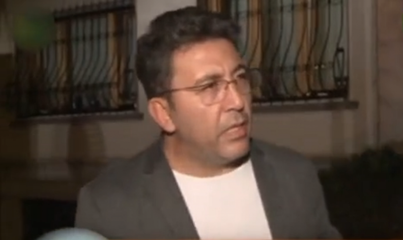 Emre Kınay muhabirin sorusunu duyunca ortalığı yıktı! 4 kişi zor zapt etti - Resim: 2