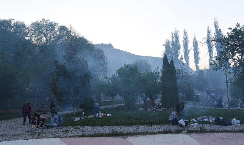 Orman yangını değil mangal dumanı - Resim: 2