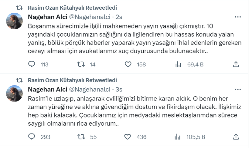 Nagehan Alçı resmen 'boşanıyoruz' deyip tehdit etti! Boşanmayla ilgili şok iddialar - Resim: 3