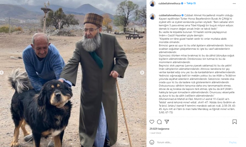 Cübbeli Ahmet Hoca 'Beni satsalar beş para etmem' deyip köpeklerle ilgili fetva verdi - Resim: 4
