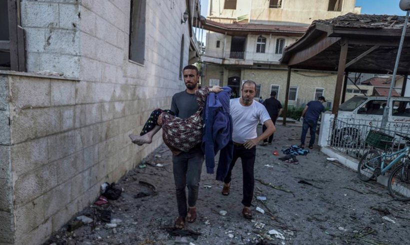Gün ağardı İsrail'in hastane katliamının yeni görüntüleri kan dondurdu! - Resim: 3