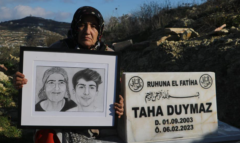 Taha Duymaz depremde ölmüştü: Annesi buradan başka yerde uyuyamıyor! - Resim: 4