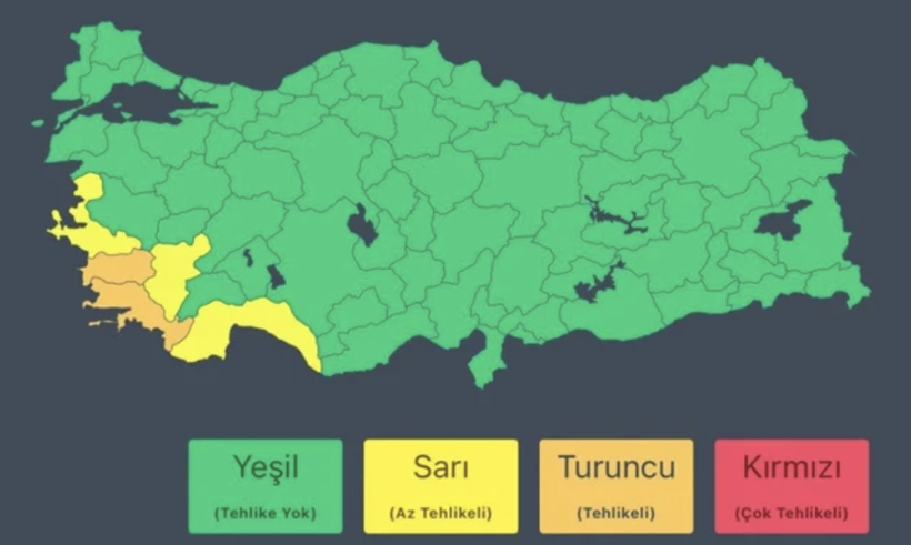 Sel ve hortum alarmı! Bakanlıktan 5 ile uyarı, iki ilde alarm seviyesine dikkat! - Resim: 2