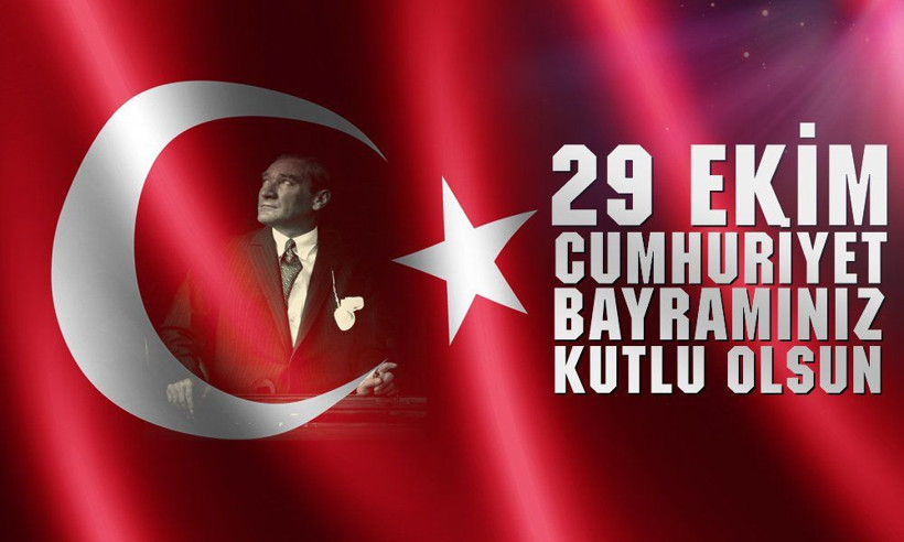 29 Ekim mesajları 2020 resimli kısa görselli Cumhuriyet Bayramı mesajları - Resim: 3