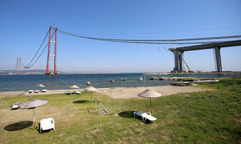 1915 Çanakkale Köprüsü'nde son durum: 3. tabliye montajına başlandı - Resim: 1