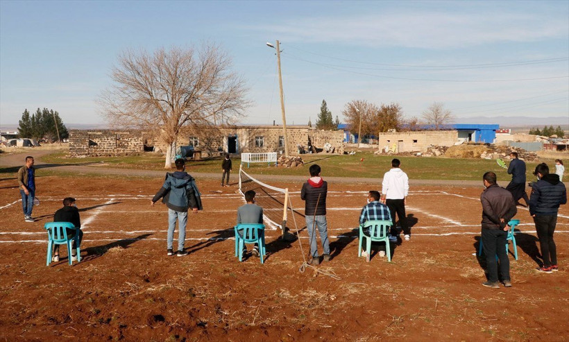 Bakan söz vermişti! Viranşehir'de tenis kortu 1 buçuk ayda tamamlandı - Resim: 3