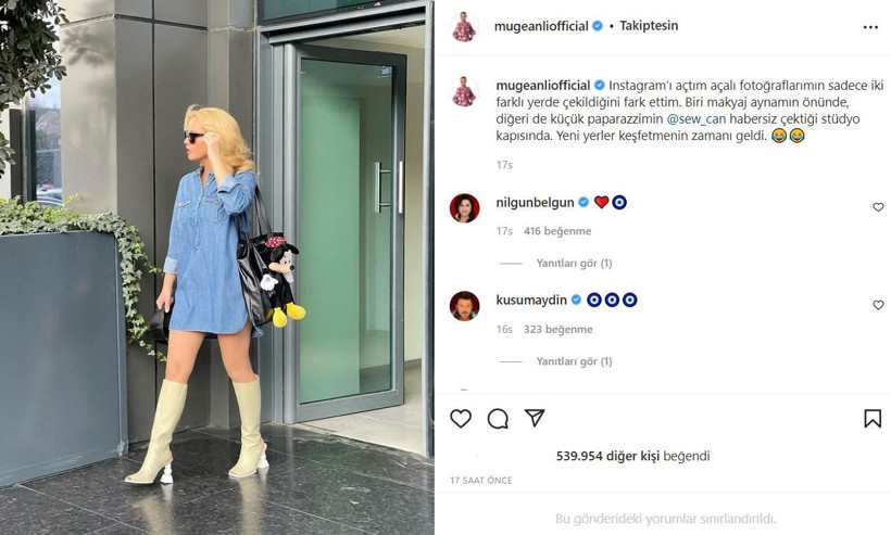 ATV canlı yayından çıkan Müge Anlı bambaşka biri oldu! Mini elbisesi Instagram'ı yıktı! - Resim: 3