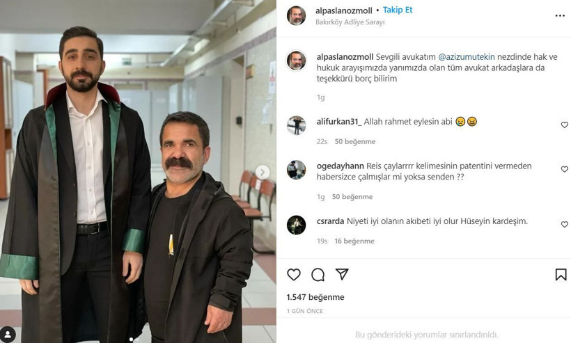 Çaycı Hüseyin'in 'mavi tik' sevdası başına iş açtı Alpaslan Özmol'u Instagram'dan dolandırdılar - Resim: 2