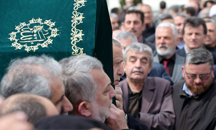  Erdoğan, Abdurrahman Külünk'ün cenaze törenine katıldı - Resim: 3