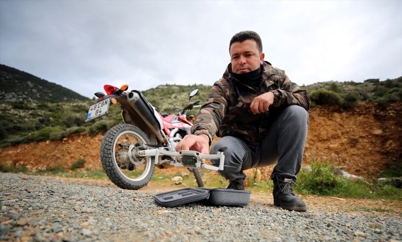 Muğla Bodrum'un teknolojik çobanı sürüsünü drone ile takip ediyor - Resim: 4