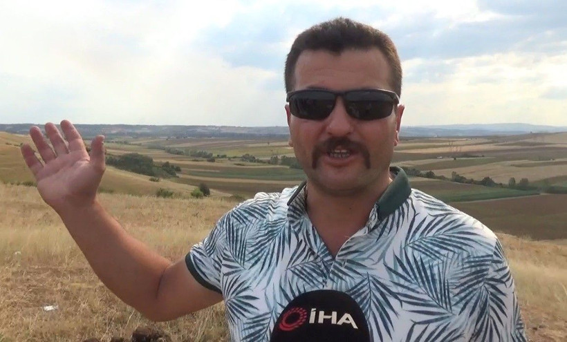 Edirne'de köylülerin Yunanistan cevabı! Yunanın burnunun dibine Türk bayrağı diktiler - Resim: 3