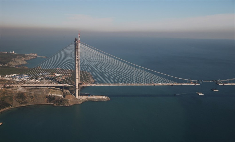 Yavuz Sultan Selim Köprüsü havadan görüntülendi - Resim: 4